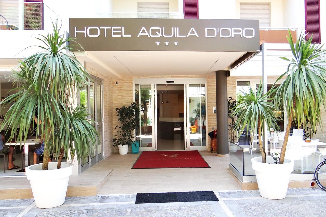 Hotel Aquila D'Oro Мізано-Адріатіко Екстер'єр фото